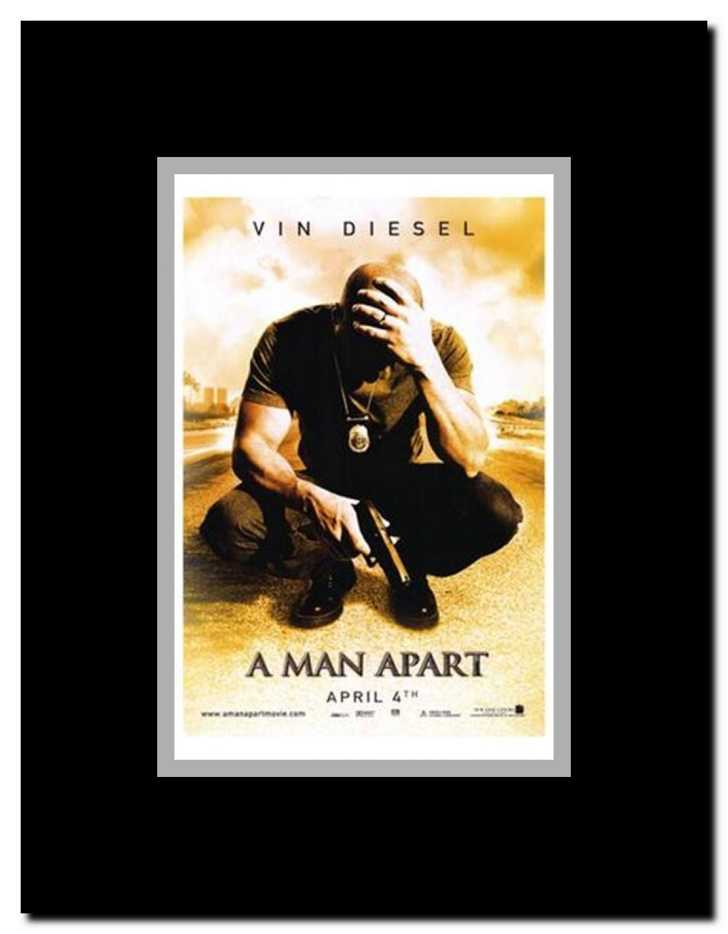 A Man Apart Framed Movie Poster