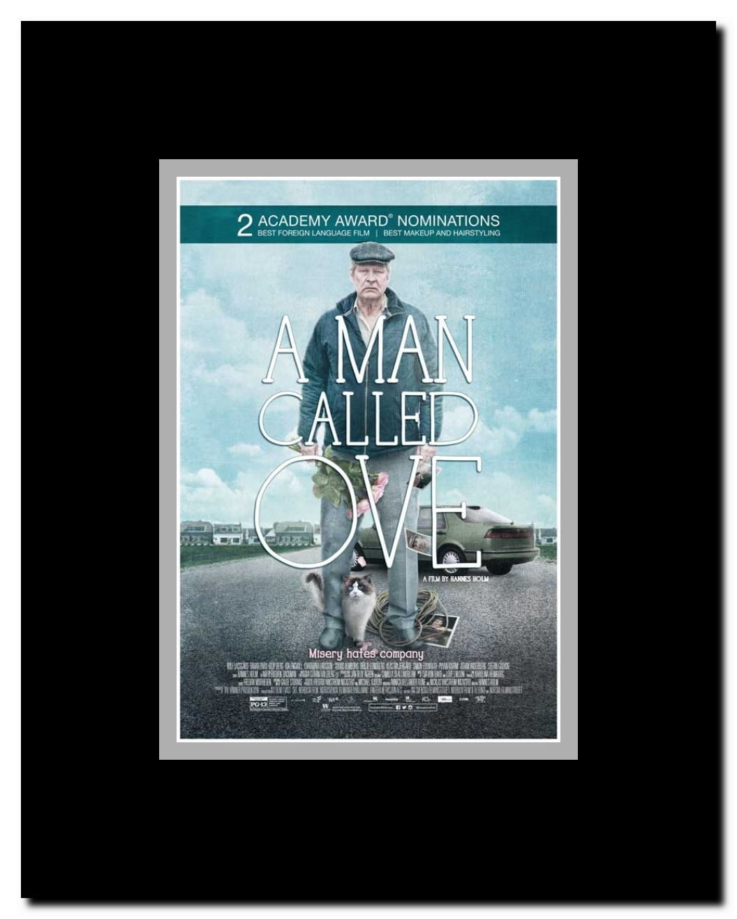 A Man Called Ove Framed Movie Poster