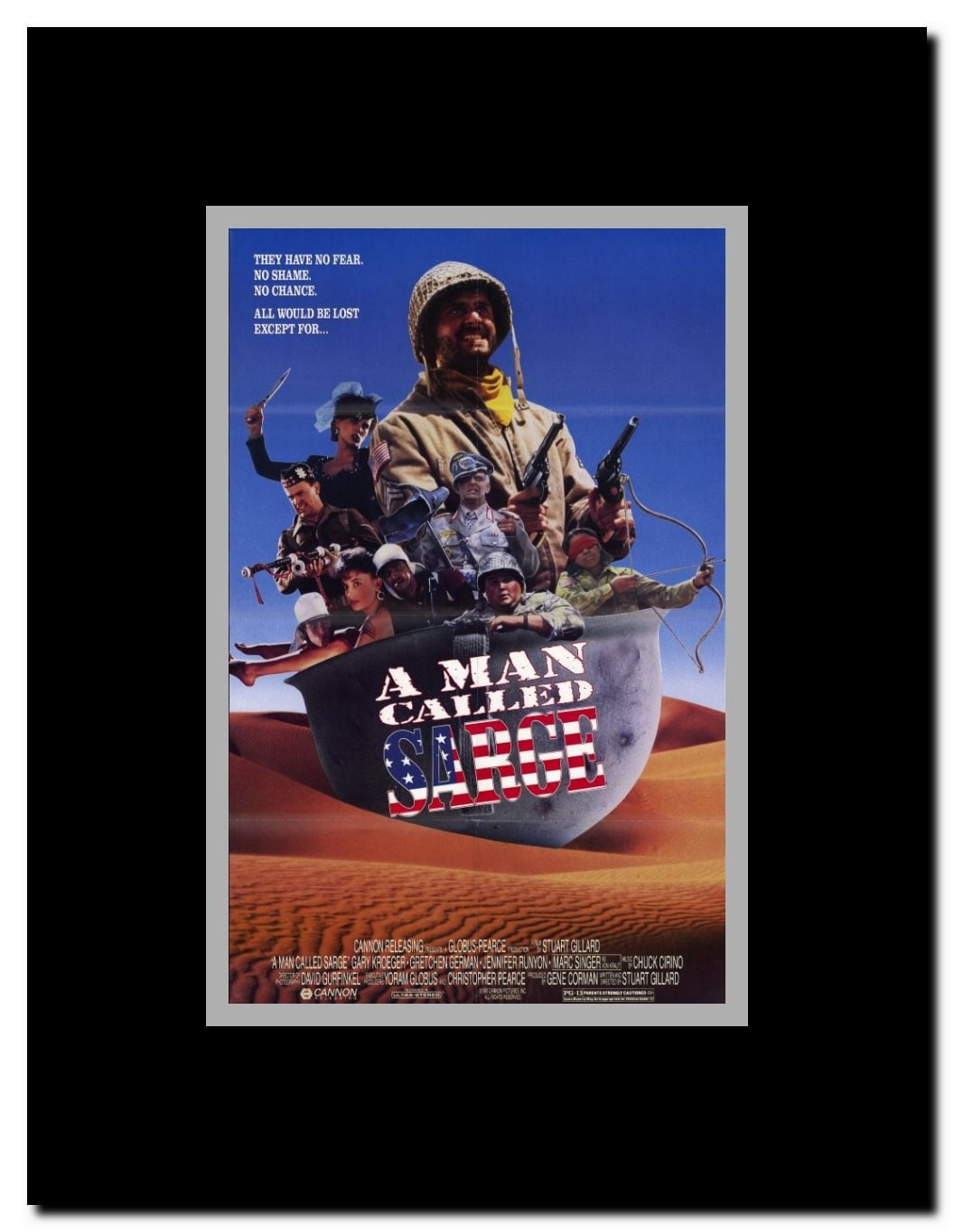 A Man Called Sarge Framed Movie Poster
