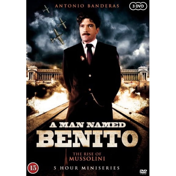 A Man Named Benito: The Rise and Fall of Mussolini - 3-DVD Box Set ( Il giovane Mussolini ) [ NON-USA FORMAT, PAL, Reg.0 Import - Sweden ]