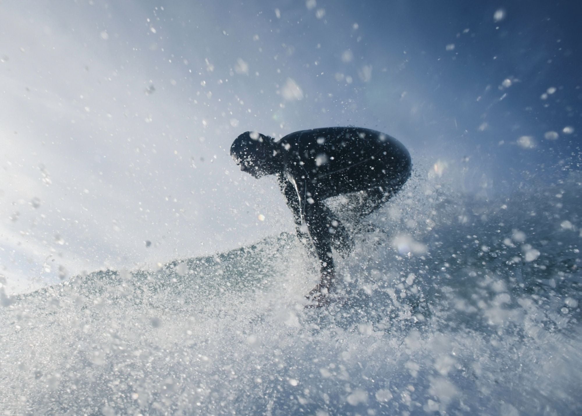A Man Surfing Off Bunker Beach Tarifa Cadiz Andalusia Spain Canvas Art - Ben Welsh Design Pics (36 x 26)