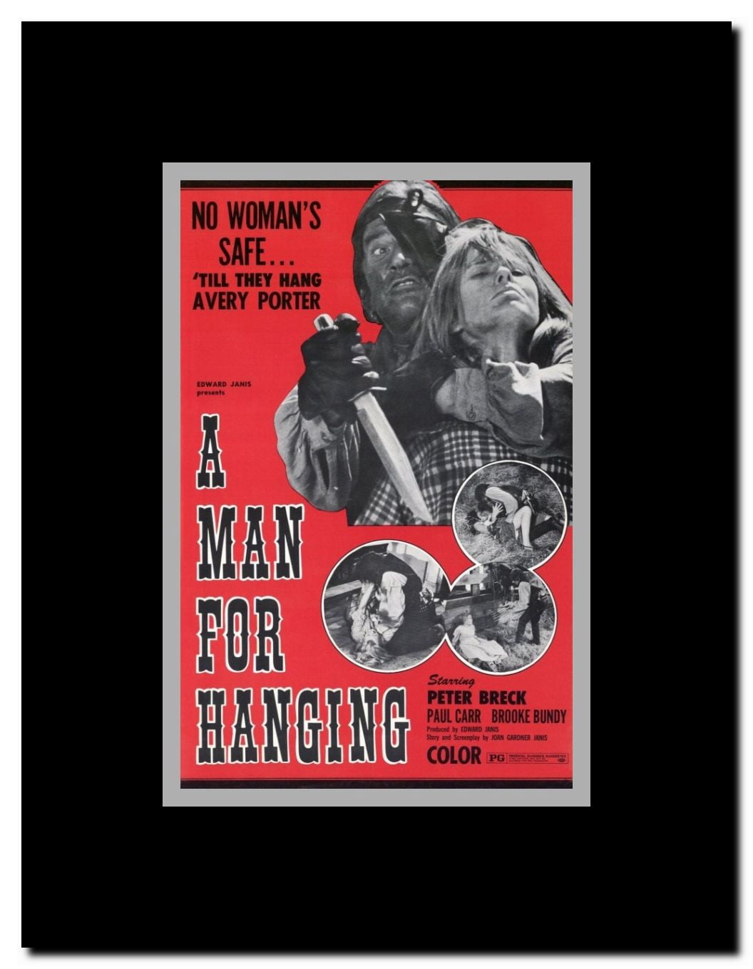 A Man for Hanging Framed Movie Poster