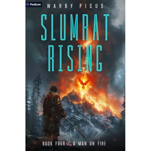 Slumrat Rising A Man on Fire: A Cyberpunk Litrpg, Book 4, (Paperback)