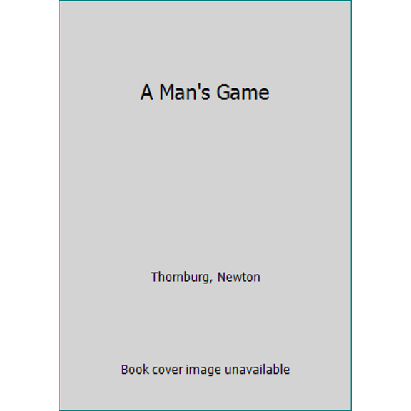 Pre-Owned A Man's Game (Paperback) 0812553748 9780812553741