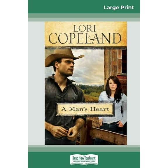 A Man's Heart (16pt Large Print Edition), (Paperback)