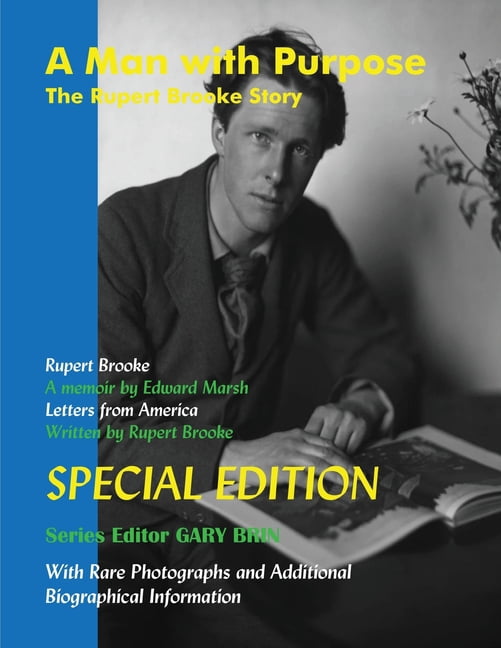 A Man with Purpose: The Rupert Brooke Story: Special Edition, (Paperback)