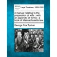 thumbnail image 1 of A Manual Relating to the Preparation of Wills (Paperback), 1 of 1