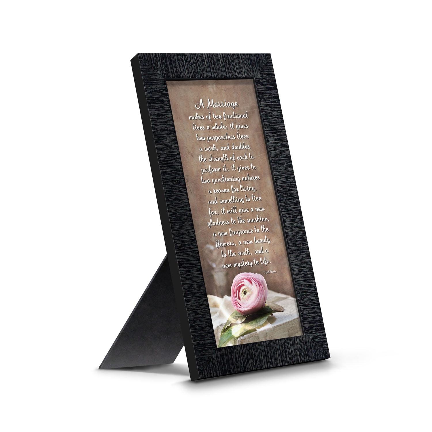 A Marriage, Mark Twain Poem, Picture Framed Wedding Gift for Bride and  Groom, 7329CH - Walmart.com, image size:1500x1500