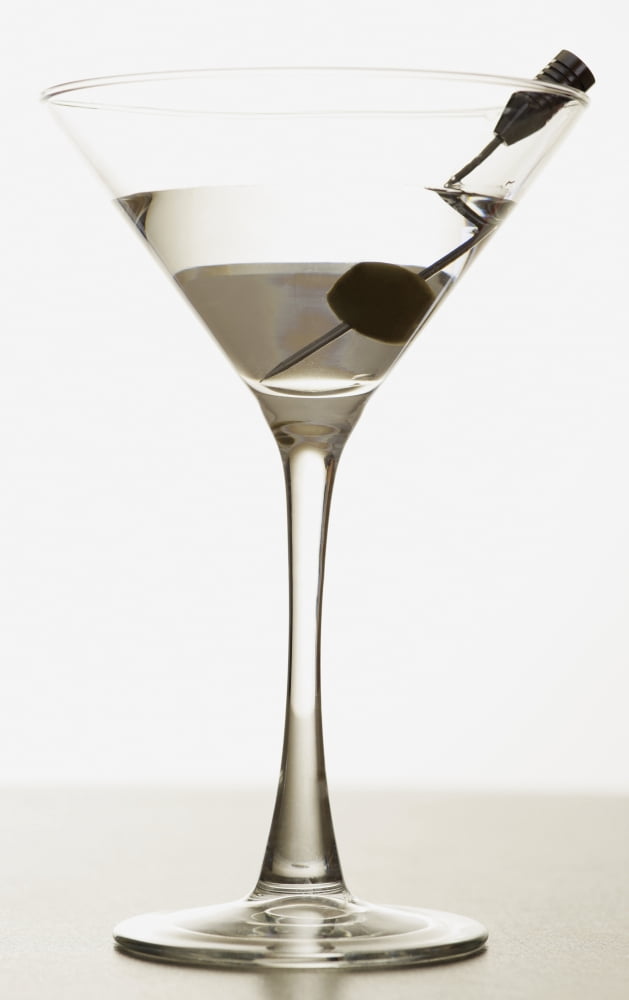 A Martini Glass Canvas Art - Kelly Redinger Design Pics (11 x 17)