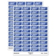thumbnail image 1 of A-Mason Amazing Work Jar Teacher Student School Sticker Set - Dark Blue - Gloss Finish - 1.25" Mini, 1 of 7