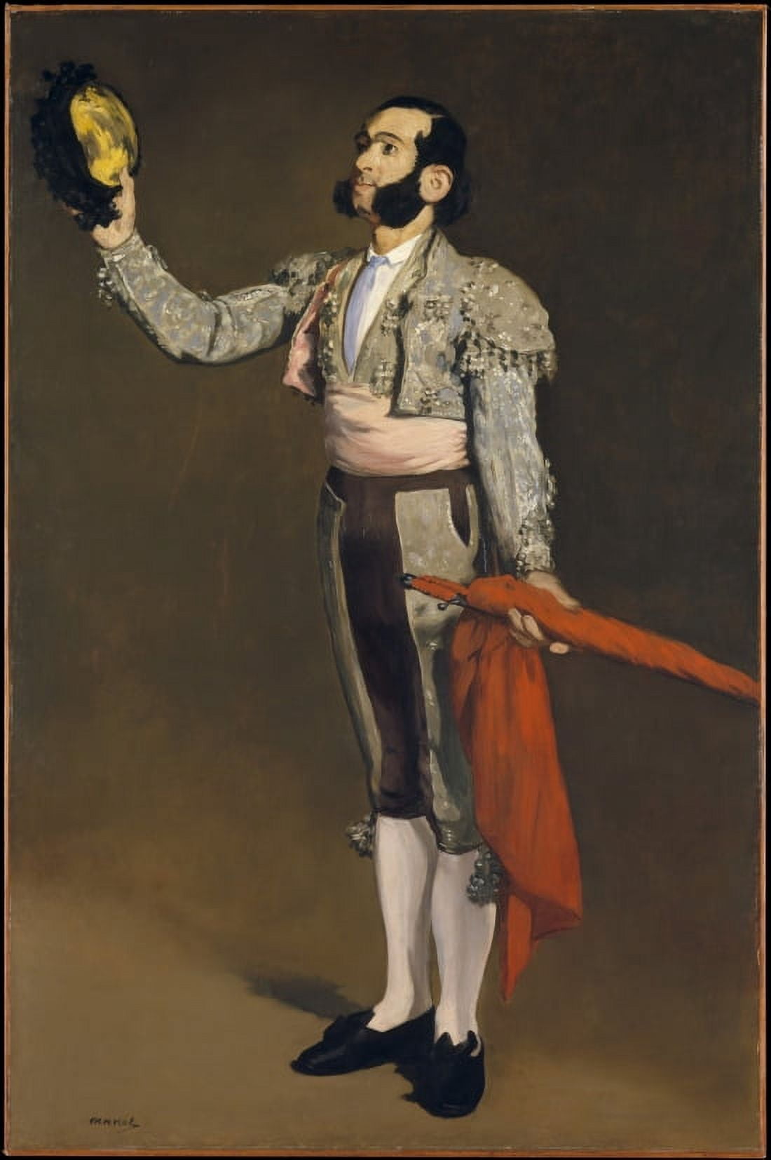 A Matador (Le Matador Saluant) Canvas Art - Edouard Manet (24 x 36)