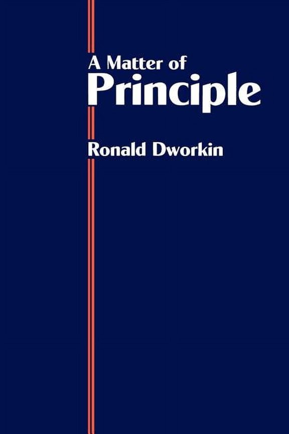 A Matter of Principle, (Paperback)