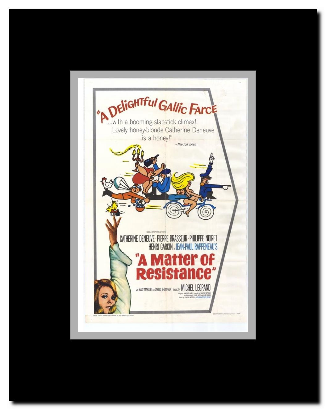 A Matter of Resistance Framed Movie Poster