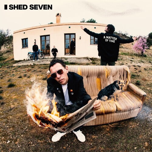 Shed Seven - A Matter of Time - Black/Red Marble Vinyl - Music & Performance