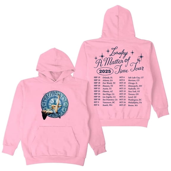 A Matter of Time Tour 2025 Hoodie Long Sleeve Streetwear Men Women Hooded Sweatshirts