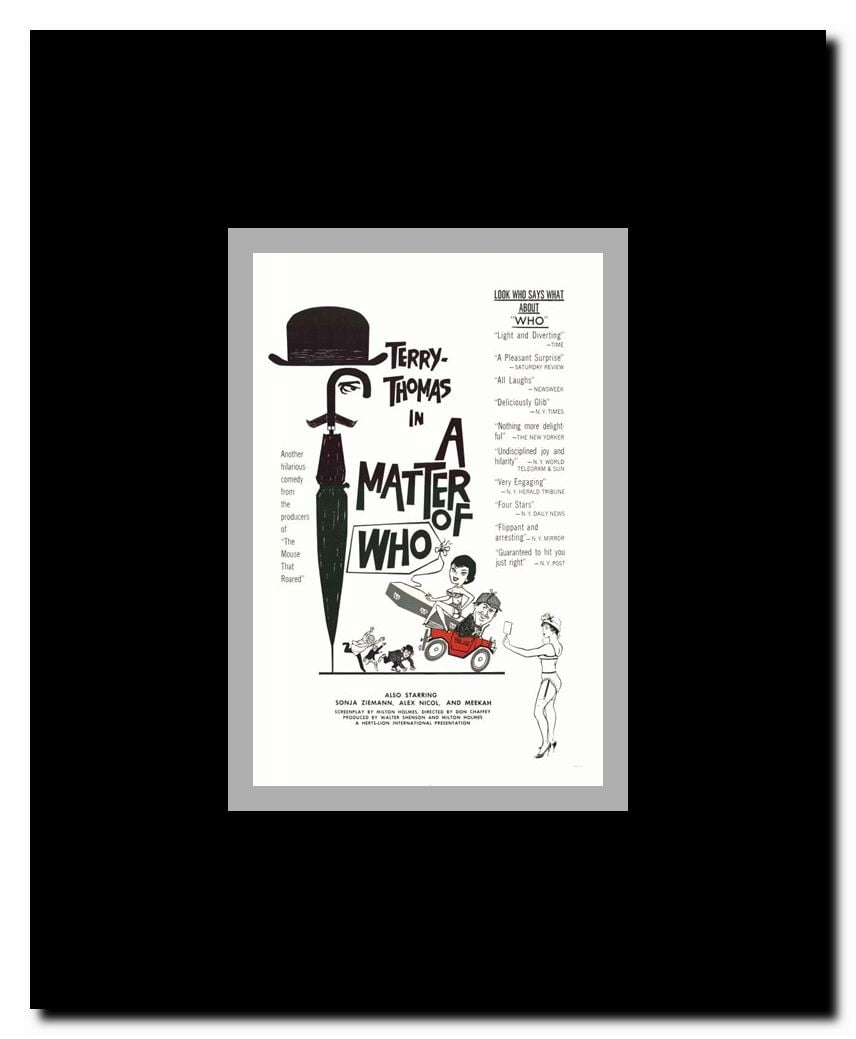 A Matter of Who Framed Movie Poster