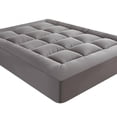 thumbnail image 1 of A Mattress Topper Quilted Extra Thick Pad Breathable And Soft Bed Topper With Anti-Slip Design For Home And Travel Use 39X75In 1Pc, 1 of 9
