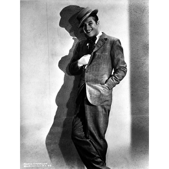 A Maurice Chevalier smiling Photo Print (24 x 30)