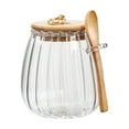 thumbnail image 1 of Glass Tea Bottle Storage Jar With Spoon Family Practical Storage Jar, 1 of 7