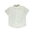 thumbnail image 1 of A+ Men's S/S Oxford Button-Down Shirt Color: white Size: s, 1 of 1