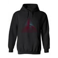 thumbnail image 1 of A Merge Of Triangles Hoodie Women -Image by Shutterstock, Female XX-Large, 1 of 4