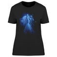 thumbnail image 1 of A Mermaid, Under The Water T-Shirt Women -Image by Shutterstock, Female Large, 1 of 2