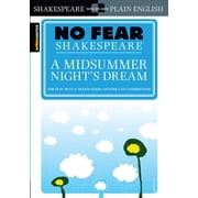 A Midsummer Nights Dream No Fear Shakespeare Study Guide Paperback