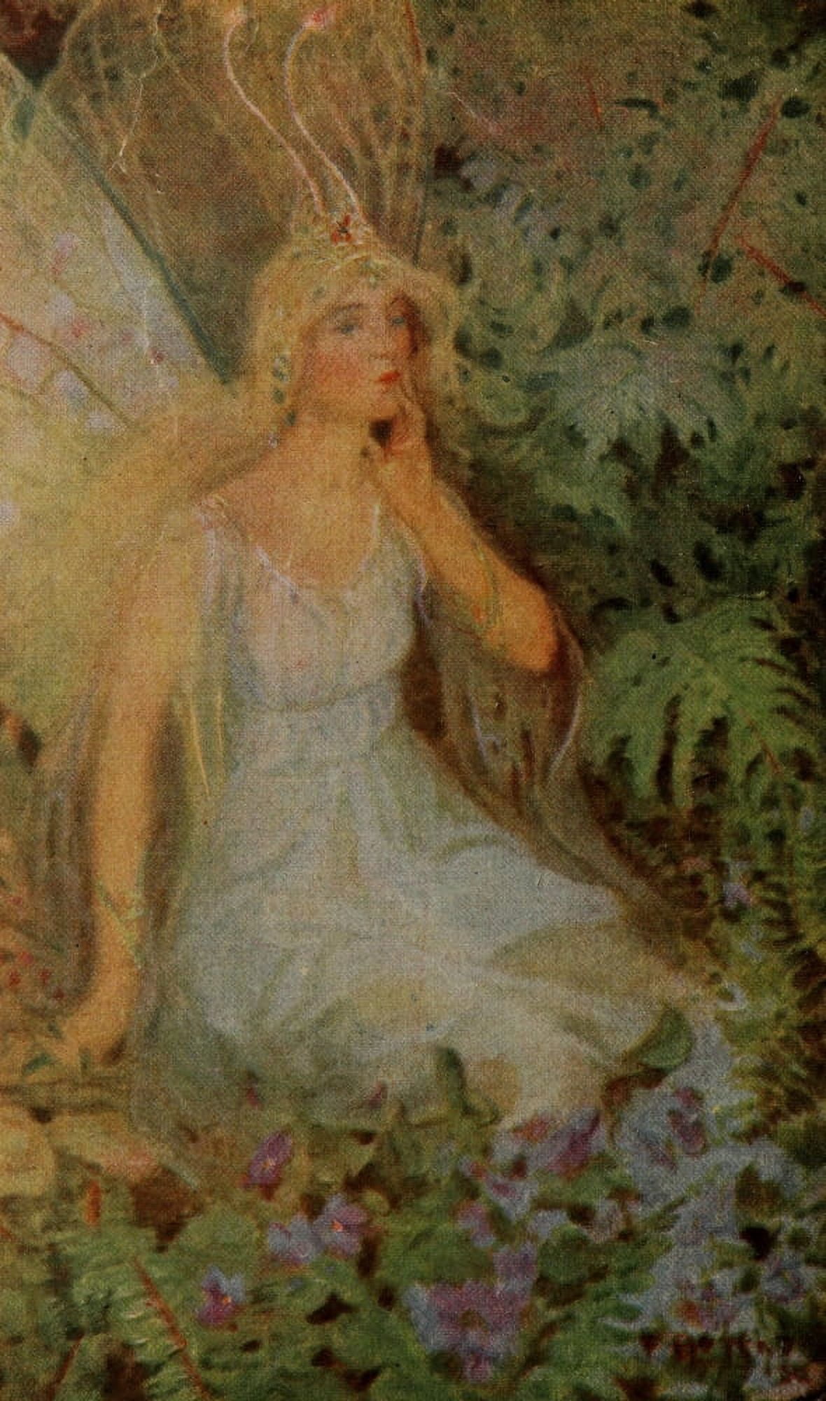 A Midsummer Nights Dream 1912 Titania Canvas Art - Unknown (24 x 36)