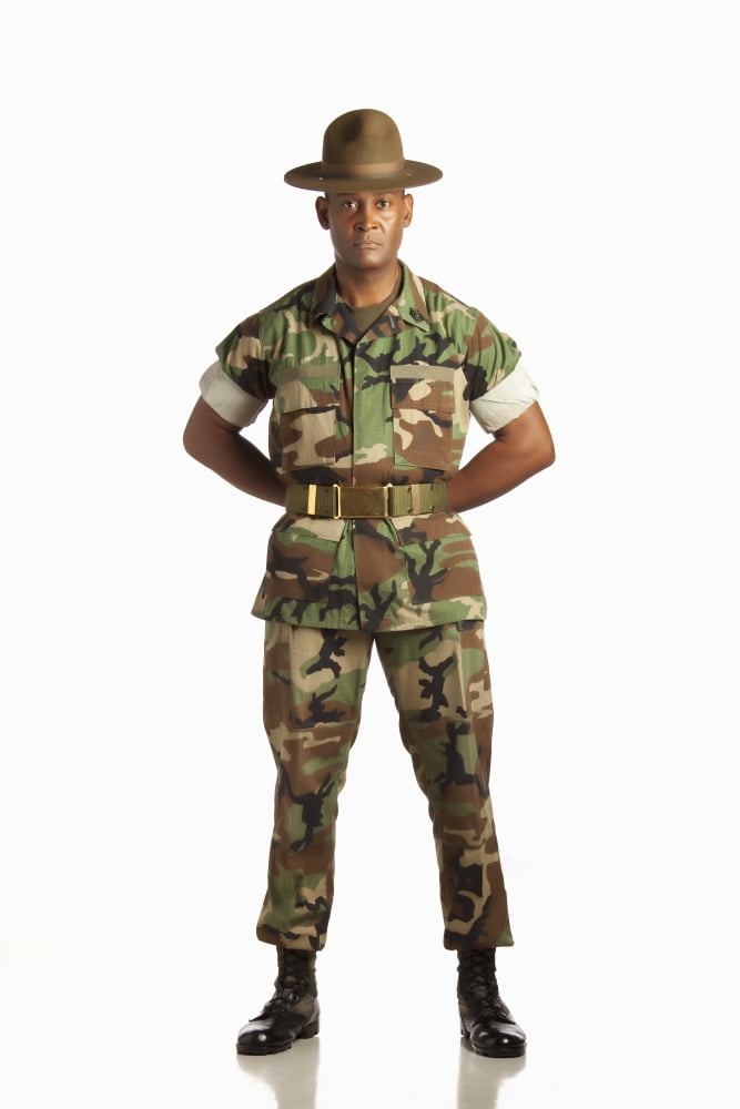 A Military Man Canvas Art - Ron Nickel Design Pics (12 x 19)
