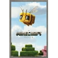 thumbnail image 1 of A Minecraft Movie - Bee One Sheet Wall Poster, 14.725" x 22.375" Framed, 1 of 5