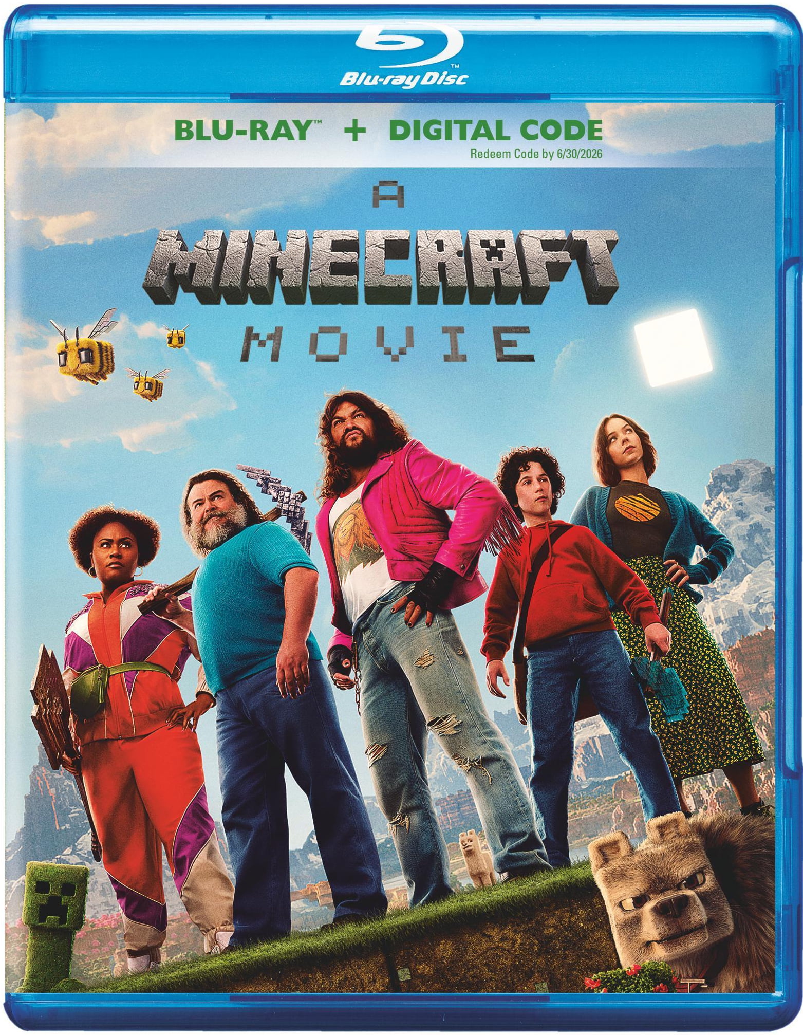 A Minecraft Movie (Blu-ray + Digital Copy), Family, Warner Bros