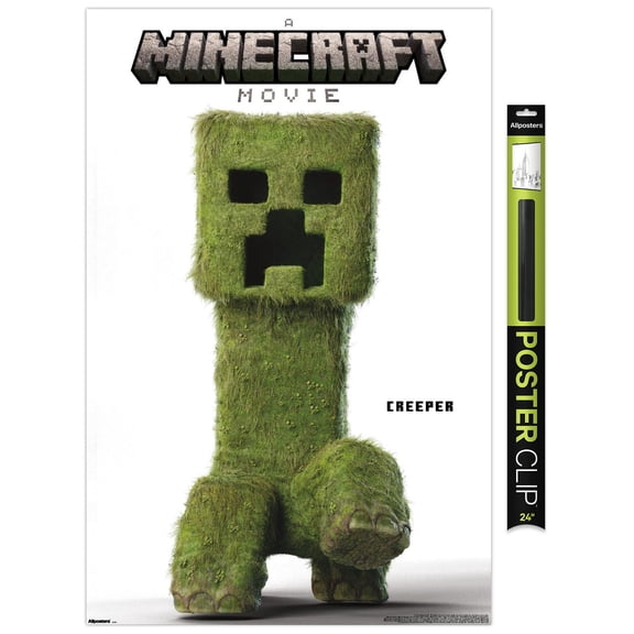 A Minecraft Movie - Creeper Feature Series Wall Poster, 22.375" x 34"