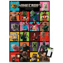 A Minecraft Movie - Grid Wall Poster, 22.375" x 34"