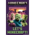 thumbnail image 1 of A Minecraft Movie - Zombie, Creeper, Skeleton Wall Poster, 22.375" x 34", 1 of 4
