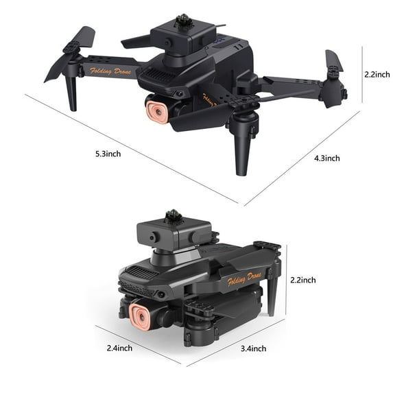 A Mini Drone With 1080P Hd Camera Foldable Rc Quadcopter Wifi Fpv Altitude Hold Remote Control Toy For Kids And Adults
