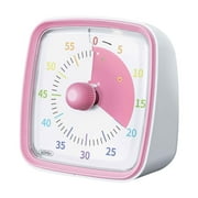A Mini Visual Timer With Magnetic Back Time Management Tool For Kids Classroom Kitchen 60 Minute Countdown Silent Operation #99791