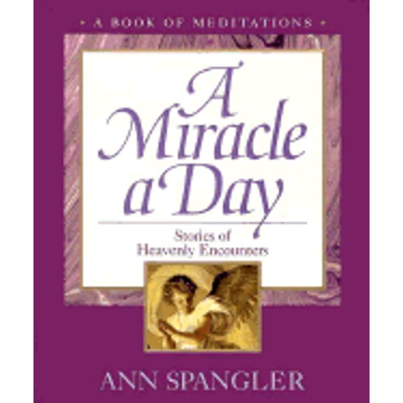 Pre-Owned Miracle a Day, A, 9780310207948, 0310207940, Hardcover,