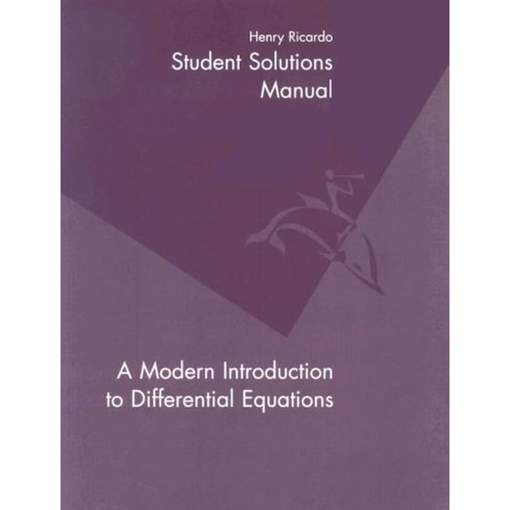 Pre-Owned A Modern Instrocution to Differential Equations Student Solutions Manual Paperback
