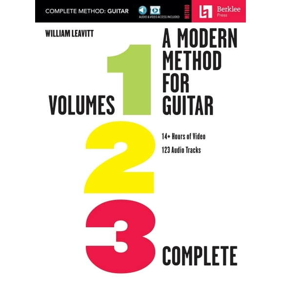 A Modern Method for Guitar - Complete Method Book/Online Media, (Paperback)