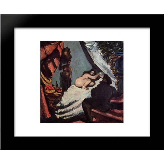 A Modern Olympia 20x24 Framed Art Print by Paul Cezanne