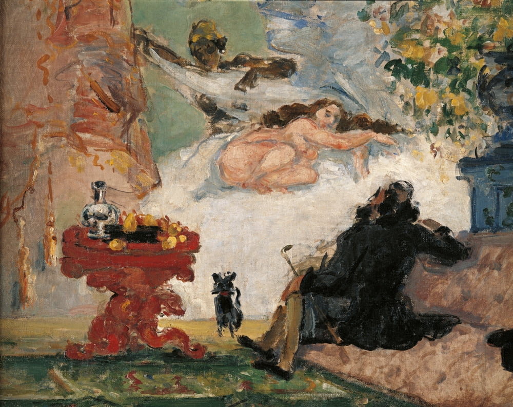 A Modern Olympia Canvas Art -  (24 x 18)