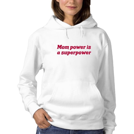 A Mom For Sure Is A Heroine Hoodie Women -GoatDeals Designs, Female x-Large