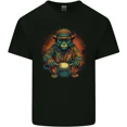thumbnail image 1 of A Monkey Drummer Playing The Drums With Big Smile On Its Unisex T-Shirt, 1 of 3