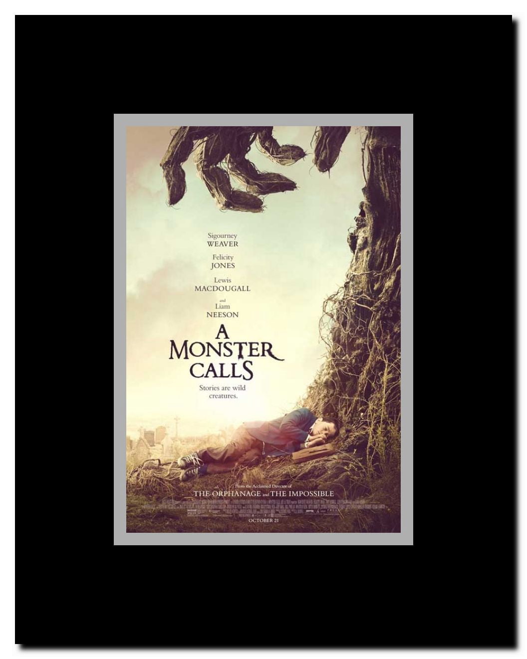 A Monster Calls Framed Movie Poster