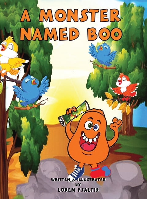 A Monster Named Boo - LARGE FORMAT EDITION, (Hardcover)