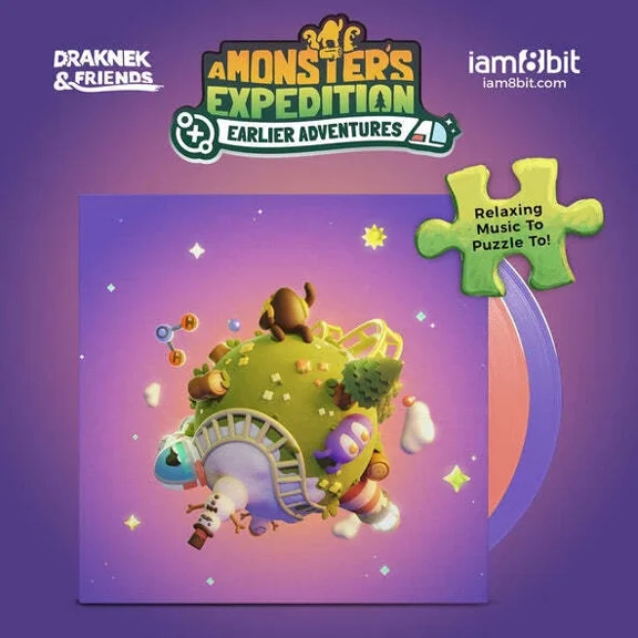 A Monster's Expedition + Earlier Adventures 2xLP Orange & Purple Vinyl Soundtrac