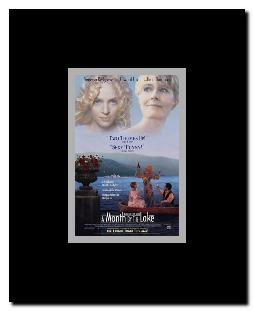 A Month By the Lake Framed Movie Poster