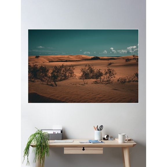 A Moody View Poster Wall Art, Modern Wall Decor For Living Room Bedroom, 8x12 UNFRAMED