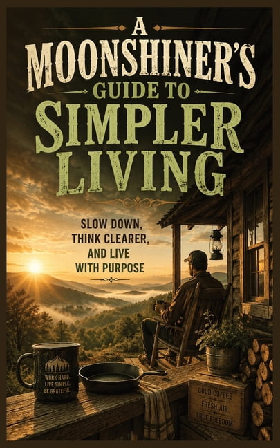 A Moonshiner's Guide To Simpler Living: Slow Down, Think Clearer, and Live with Purpose. When live moves too fast, it's , (Paperback)