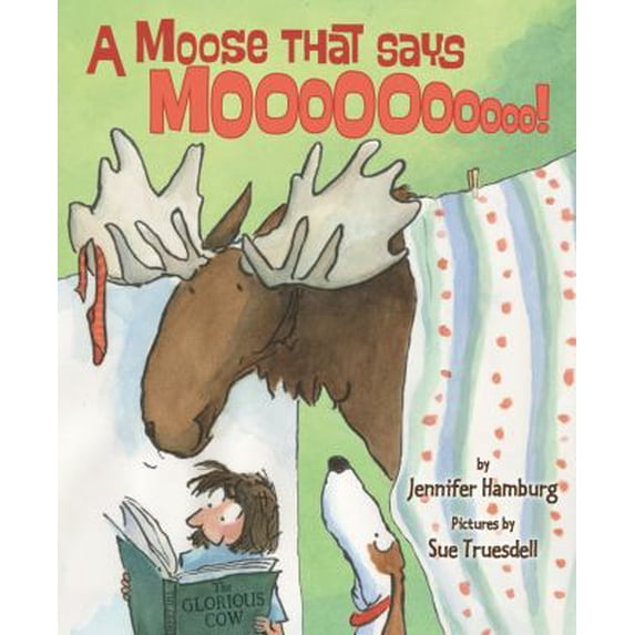 Pre-Owned A Moose That Says Moo Paperback